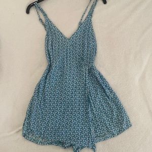 Short romper skort dress